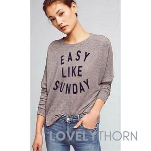 SUNDRY // super soft easy like sunday sweatshirt